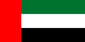 United Arab Emirates National Flag